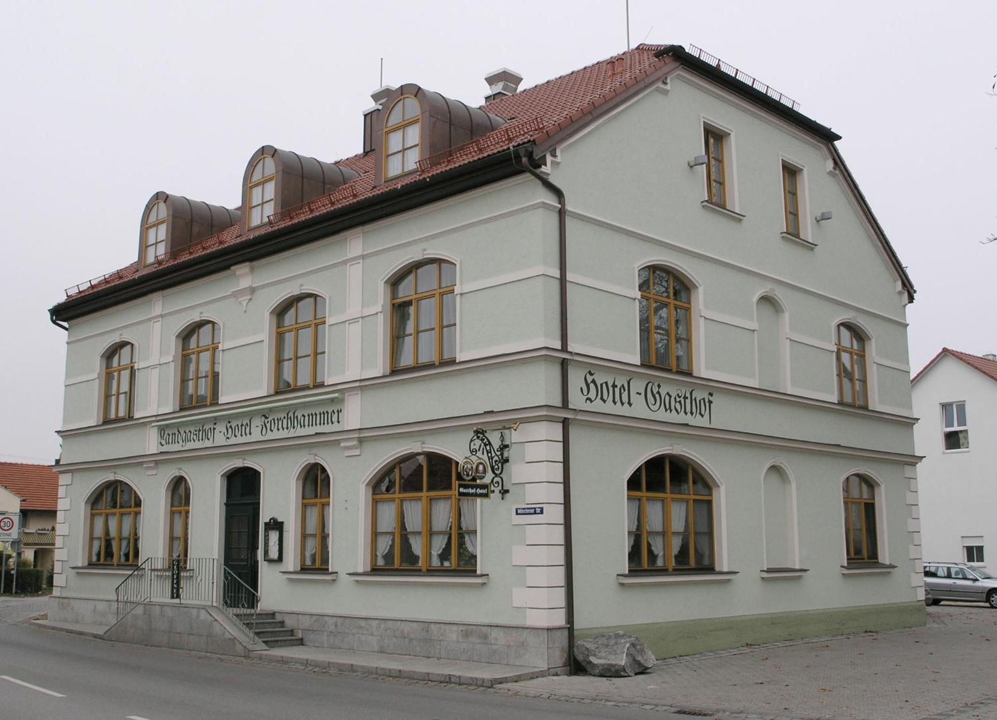 Landgasthof Und Hotel Forchhammer Pliening Exterior foto